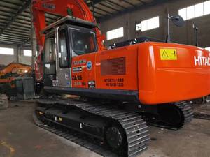 Excavadora de cadenas Hitachi ZX250 HG naranja, excavadora hidráulica, equipo de construcción - Product Image 1