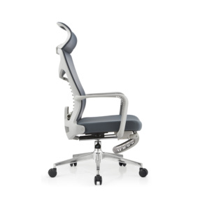 Sedia da <span class=keywords><strong>Ufficio</strong></span> Moderna di Alta Gamma con Schienale in Rete, Poggiatesta Regolabile e Design Reclinabile Confortevole per <span class=keywords><strong>Ufficio</strong></span> Dirigenziale e <span class=keywords><strong>Casa</strong></span> - Product Image 1