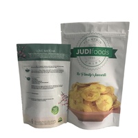 Sacs d'emballage alimentaire en plastique Mylar à barrière d'humidité pour la vente en gros, sacs à collation autoportants pour noix et chips