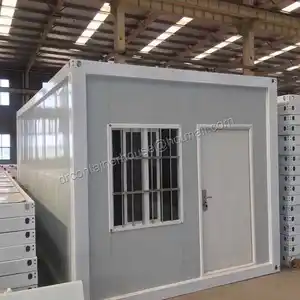 Boxable container nhà hàng nhà di động xây dựng nhà kho prefab 20 'vận chuyển nhà văn phòng để bán