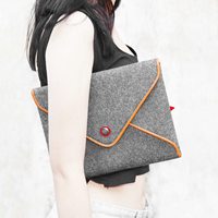 Housse d'ordinateur portable personnalisée, pochette de transport pour tablette, sac en feutre, sac pour ordinateur portable en feutre aiguilleté polyester personnalisé