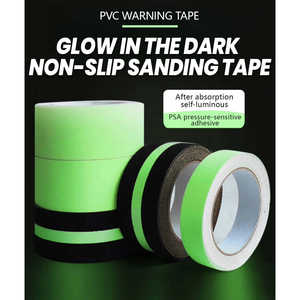 GY Color personalizado impermeable 4 pulgadas copo de nieve antideslizante PVC cinta antideslizante rollo 60 grano fabricantes escaleras cinta de advertencia - Product Image 6