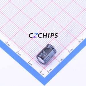 Condensador Electrolítico de Aluminio de Montaje Pasante EEUFR1C471, D8xL11.5mm, 470uF, 20%, 16V, 950mA-100kHz - Product Image 1
