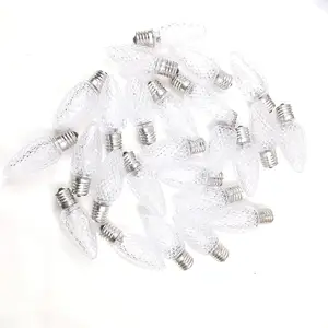 C9 Replacement Christmas Lights 25 Pack LED Multi Color bulb