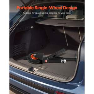 Adjustable 300lbs Trailer <b>Dolly</b> with 16.5 and 22in Heights 1-7/8 and 2in Balls Product Category <b>Dollies</b> - Product Image 5