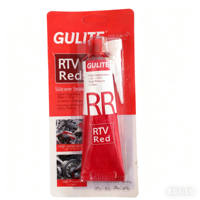 GULITE Mastic d'étanchéité 100% silicone haute température écologique RTV pour automobile, adhésif et étanche pour la construction