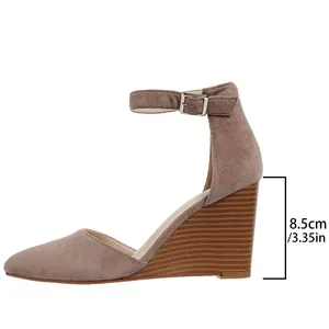 รองเท้าแตะส้นสูงผู้หญิงขายส่งยุโรปคุณภาพสูงสไตล์โมริเสื้อผ้าหรูหรารองเท้าส้นลิ่มผู้หญิงรองเท้าส้นสูง