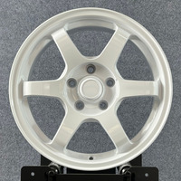 Jantes X-RIMS Gunmetal/Bronze/Noir/Argent 4x100 4x114.3 5x100 5x114.3 Concaves 15 16 17 18 Pouces, Jantes en Alliage Te37 pour Voiture de Tourisme