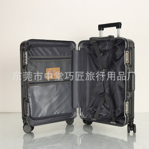 Racapack Aluminum Frame Trolley Case 20 Inch Carry On 28 Inch Luggage With <b>TSA</b> <b>Lock</b> Business Travel Durable Swivel Wheels - Product Image 3