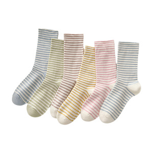 Calze da donna in cotone non compressive con parte superiore morbida per piedi gonfi e calze post-parto traspiranti senza cuciture con punta morbida - Product Image 2