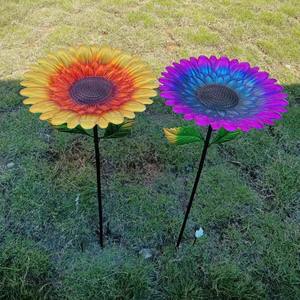 Personnalisé NOUVEAU Fer Art Bouchon de Sol <span class=keywords><strong>Tournesol</strong></span> Mangeoire À <span class=keywords><strong>Oiseaux</strong></span> Bassin De Bain D'<span class=keywords><strong>oiseaux</strong></span> Cour Extérieure Installation Simple Mangeoire À <span class=keywords><strong>Oiseaux</strong></span> - Product Image 3