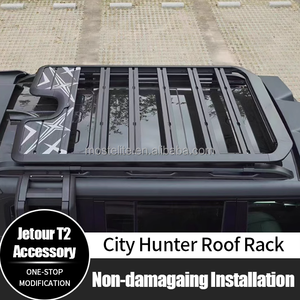 Plataforma Portaequipajes de Techo AILITA City Hunter de Aleación de Aluminio de Alta Calidad, 197x127x10cm, para Jetour T2 Traveler 2024 2025 - Product Image 2