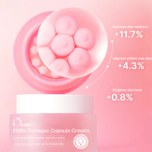 Produits de soin coréens ODM/OEM, <span class=keywords><strong>crème</strong></span> pour le visage au PDRN, à la nicotinamide et au collagène, pour un teint uniforme, une peau rajeunie et raffermie - Product Image 5