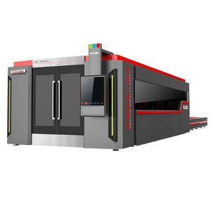 Machine de découpe laser à fibre pour tôles métalliques, épaisseur 20 mm, couverture intégrale, niveau de sécurité élevé - Product Image 1