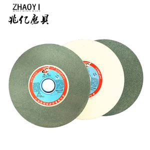 Muelas Abrasivas Planas de Alta Calidad al por Mayor, Muelas de Carburo de Silicio Verde para Herramientas de Torno de Acero de Tungsteno y Aleaciones - Product Image 4