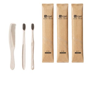 Emballage en papier kraft miniature jetable écologique pour les articles de toilette d'<span class=keywords><strong>hôtel</strong></span>, shampooing, lotion pour le corps, autres ensembles d'articles de toilette - Product Image 5