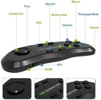 Nouvelles lunettes VR G07E, boîte de lunettes VR, films IMAX 3D, écran géant, lunettes de réalité virtuelle, casque VR pour téléphone de 4,7 à 7,2 pouces, prise en charge de la manette de jeu