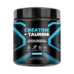 Amaz OEM Créatine Monohydrate Taurine en Poudre Sans Arôme 210g <span class=keywords><strong>pour</strong></span> Augmenter la Force et Améliorer les Performances Athlétiques - Product Image 1