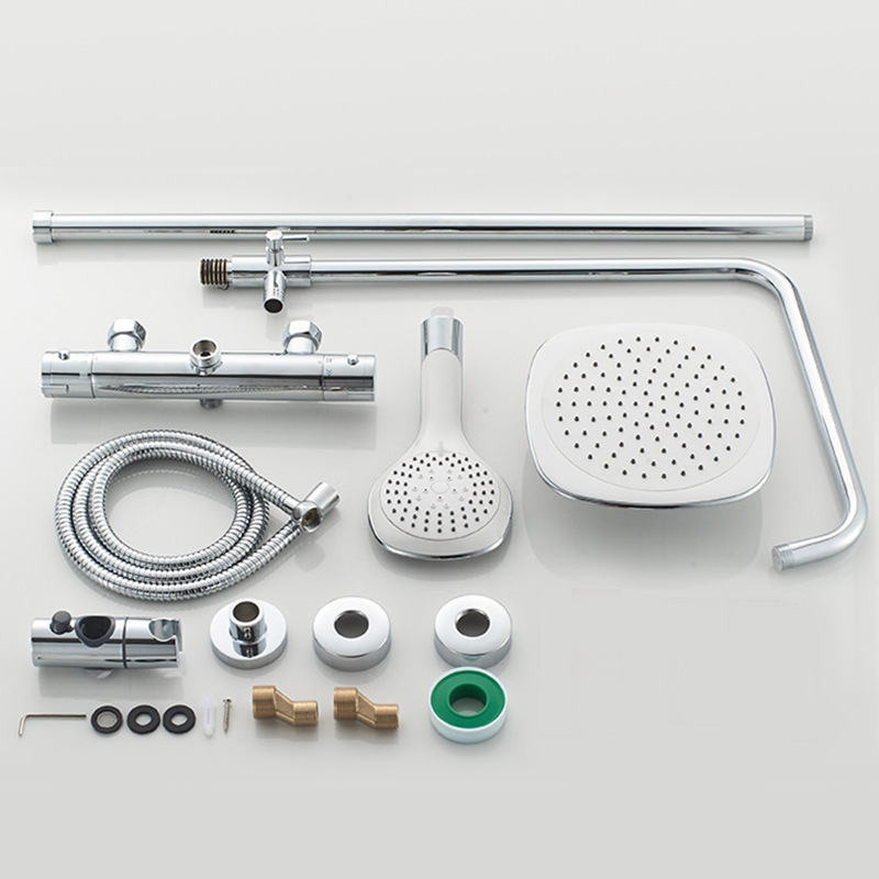 ZEPENG All brass Bathroom Smart Thermostatic
