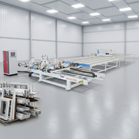 Línea de Producción Automática PARKER Weld 30s para Soldadura y Limpieza de Esquinas de Puertas y Ventanas de PVC CNC