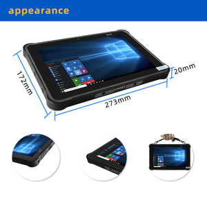 10 Zoll Win10 Pro Robustes Tablet Intel Celeron N5100 8GB RAM 256GB ROM 4G LTE Front-NFC WLAN GPS BT RJ45 RS232 2D-Barcode-Scanner - Product Image 3