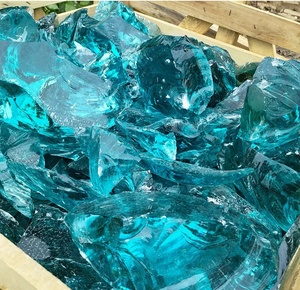 <span class=keywords><strong>Verre</strong></span> de gabion Roches de cristal de roche <span class=keywords><strong>Verre</strong></span> pour l'aménagement paysager Roches de <span class=keywords><strong>verre</strong></span> de jardin - Product Image 2