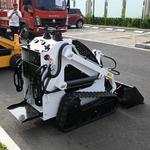 Crawler Glijlader Grondverzetmachines Mini Skidsteer Laders Ce Goedgekeurde Skid Stuurlader Te Koop - Product Image 4