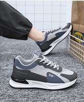 Chaussures de sport de printemps à la mode pour hommes, légères, décontractées, avec design respirant, semelle épaisse, nouveauté