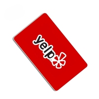 Cartes de visite professionnelles NFC RFID en PVC personnalisées pour avis TikTok et Google, avec impression sur mesure