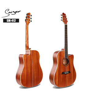 OEM custom logo factory 4/4 size Western high quality electro guitarra acusticas - Product Image 1