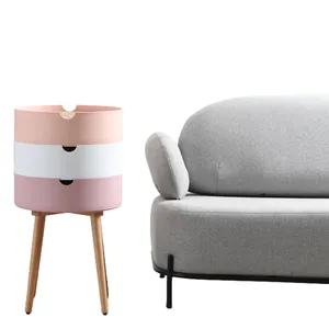 Nordic Современная гостиная мебель для хранения 3 яруса кружевных деревянный журнальный столик для дивана