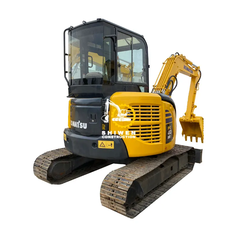 Used excavator Komatsu PC40, Komatsu PC40MR PC40MR-2 PC40-7 PC55 PC35 excavator with dozer, mini escavadora Komatsu