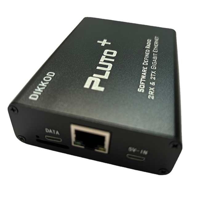 Dikkod Pluto+ SDR High-Performance SDR Transceiver Module with Dual RX/TX Gigabit Ethernet Enhanced Functionality
