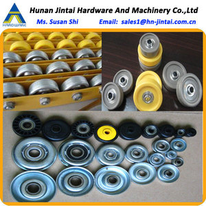 Unidad de transferencia de bolas perno hexagonal tapa de vinilo brida cubierta bandeja rodante plástico juguete tren rueda ruedas de bolas - Product Image 2