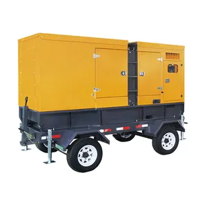 50/60 hz geschlossener leiser generator-satz 500 kw mobiler diesel-generator anhänger 625 kva drei-phasen-generator preis