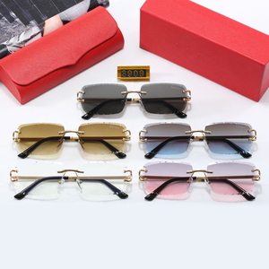 Lunettes <span class=keywords><strong>de</strong></span> <span class=keywords><strong>soleil</strong></span> sans monture Cartierring 2025 – Montures <span class=keywords><strong>de</strong></span> luxe tendance pour hommes et femmes, personnalisables, polarisées, haute qualité, mode premium - Product Image 6