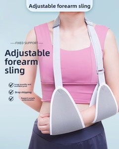 Strap-type Arm Support Brace Shoulder Elbow Fixation Thin Comfortable Fabric Spring Comprehensive Protection Fitness Unisex All - Product Image 6