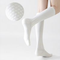 Chaussettes de compression athlétiques professionnelles sans couture pour femmes, style printemps/automne, élastiques, soutien musculaire, pression graduée