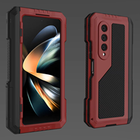 Support pliable 360 professionnel Anti-chute anti-poussière étui de téléphone en métal pour Samsung Galaxy Z Fold 7 6 5 4