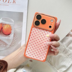 Fashion Square Wave Point Camera Glass Mobile phone case for iPhone 17 16 15 14 pro max color of macaron Shockproof <b>cover</b> back - Product Image 4