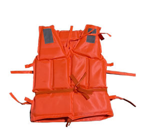 Chaleco salvavidas profesional para adultos, ropa de baño de poliéster, para deportes acuáticos, natación, surf a la deriva, naranja, gran oferta - Product Image 2
