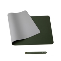 Tapis de souris en cuir PU, 1 pièce, accessoires de bureau, tapis de protection, pour la maison, tapis de Table