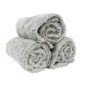 Serviette en microfibre 600g/m2, 500g/m2, sans bord, rouge, fabricant chinois, serviette en microfibre, propre, sans bord - Product Image 5