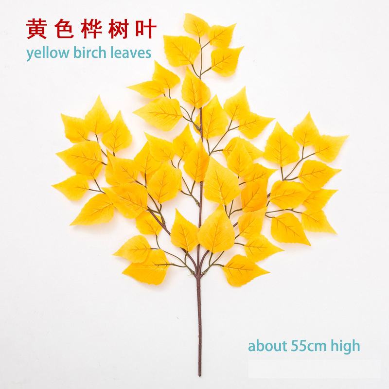 ใบเบิร์ชสีเหลือง