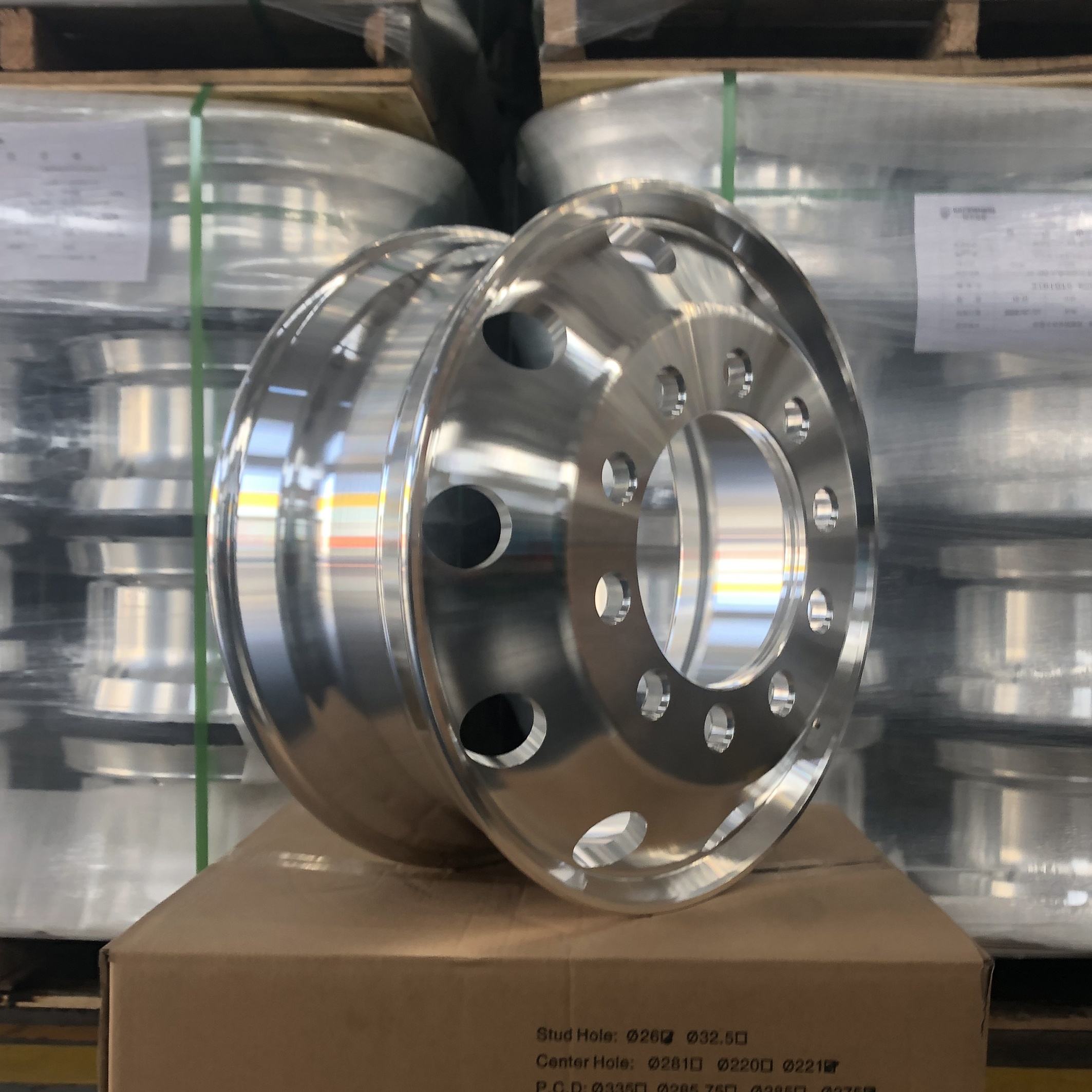 black dually truck wheels