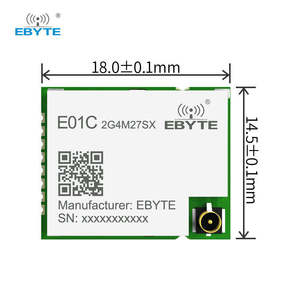 Ebyte E01C-2G4M27SX 27dbm 2.4 Gam không dây máy phát và máy thu si24r1 ci24r1 Tương thích với NRF24L01 mô-đun SPI giao diện - Product Image 2