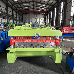 Tốc Độ Cao Đầy Đủ Tự Động Tấm Lợp Tấm Lợp Tấm Cuộn Hình Thành Máy Tường Bảng Điều Khiển Mái Ngói Máy Làm - Product Image 5