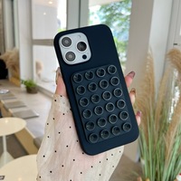 Support pliable à ventouse STYLESuction pour coque de téléphone portable Apple 16 Pro Max, iPhone 17, 16, 15, 1Plus – Étui de protection antichute en silicone