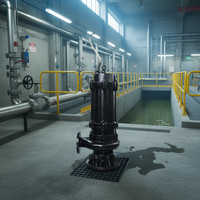 Pompe à eau submersible WQ QW pour eaux usées, eaux fécales et eaux boueuses