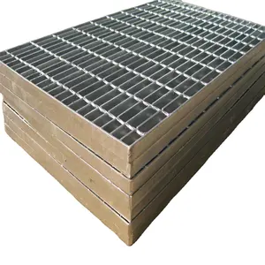 Hot DIP Galvanized Industrial Mill Finish Plain or Serrated Steel Platform Walkway Bar Grating